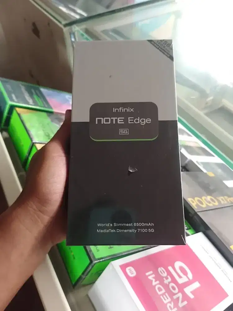 New infinix note edg 5G ram8/256 garansi resmi 1 tahun