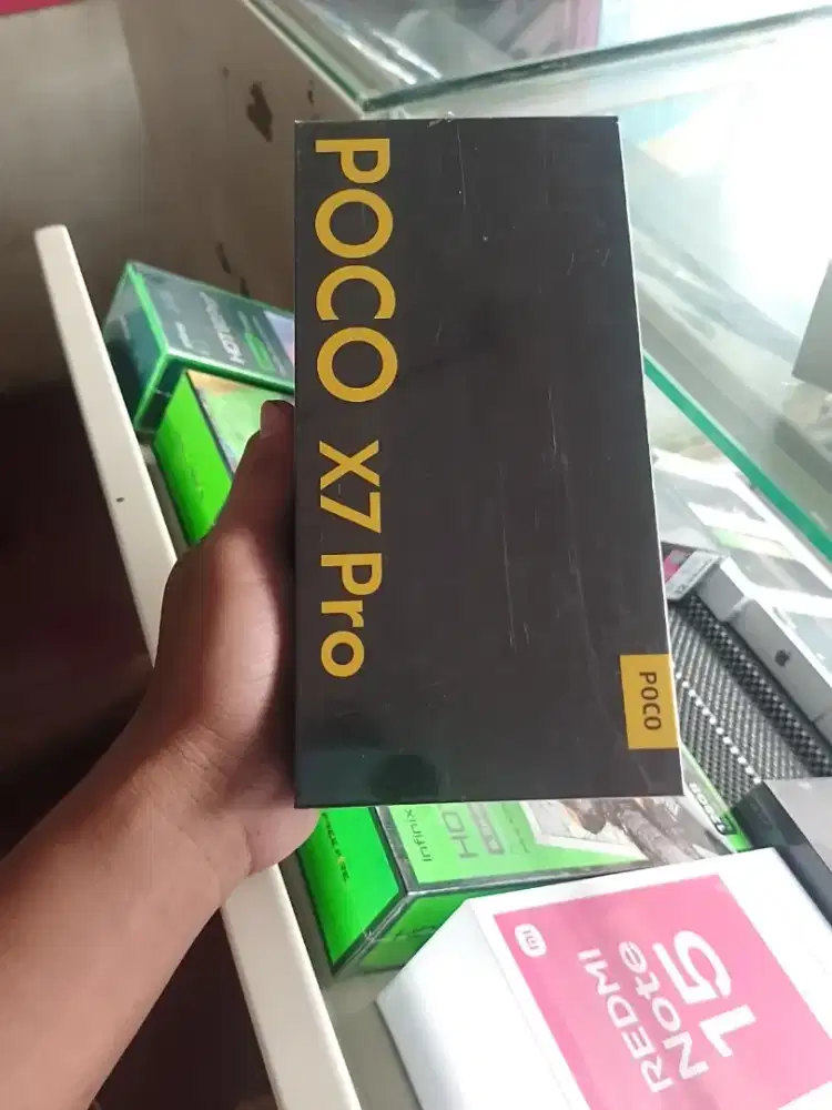 New poco x7 pro ram12/512 garansi resmi 1 tahun