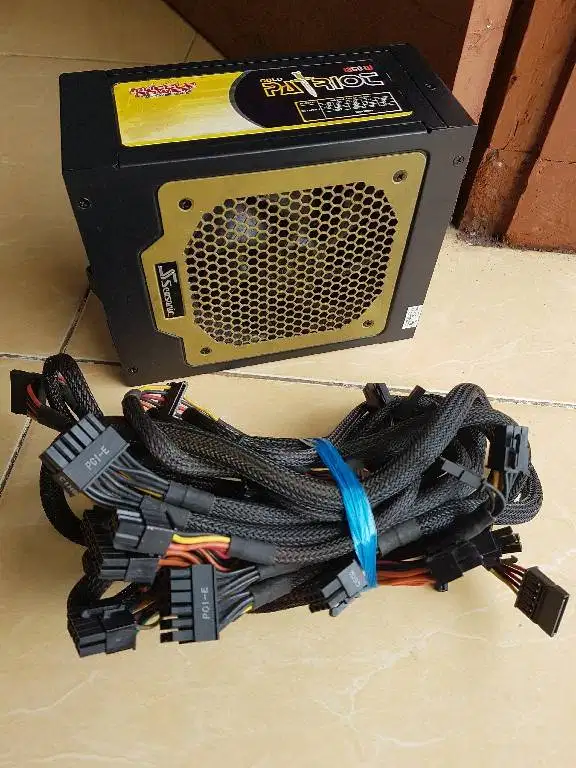 PSU Muscle Power Patriot OEM Seasonic 1250w 80+ Gold Full Modular