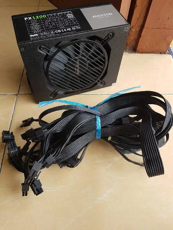 PSU Andyson PX1200 1200w 80+ Platinum 4x8 pin vga Full Modular