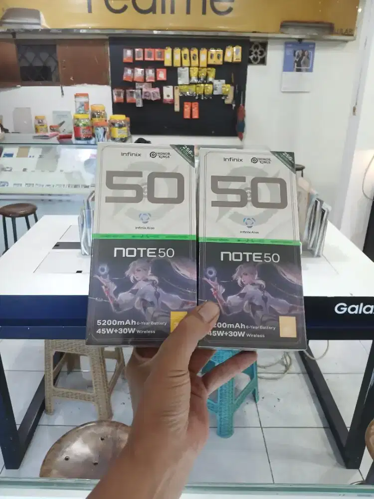 Fast respon WA Infinix Note 50 8+8/256 Garansi resmi 1thn