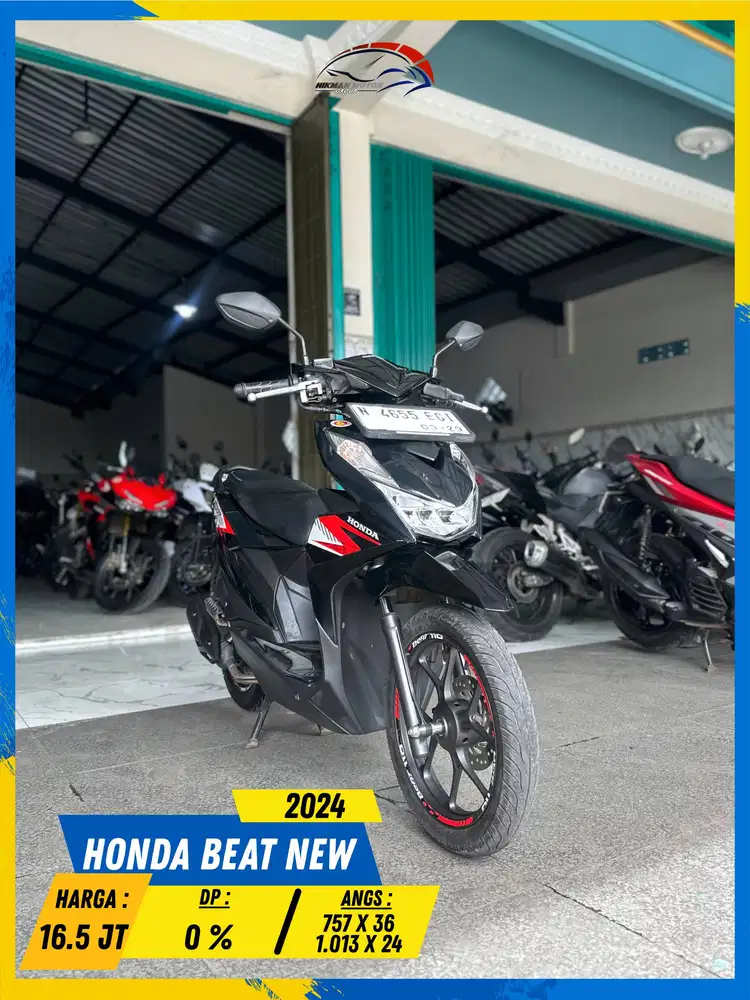 HONDA BEAT NEW 2024 GAS POL MASZEHH HIKMAH MOTOR KEPUH