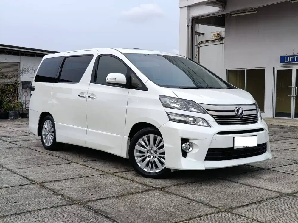 (TDP 5 JT) LOW KM 105 RB ! VELLFIRE ZG PREMIUM SOUND PUTIH 2013 !