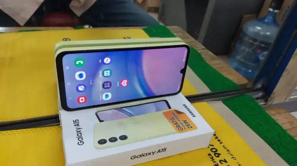 Samsung A15 Ram 8/256 gb lengkap mulus no minus