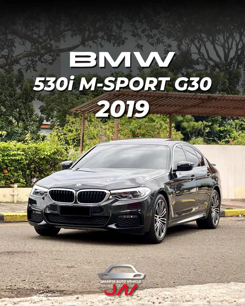 BMW 530i M Sport G30 2019 / LOW ODO / MINT CONDITION