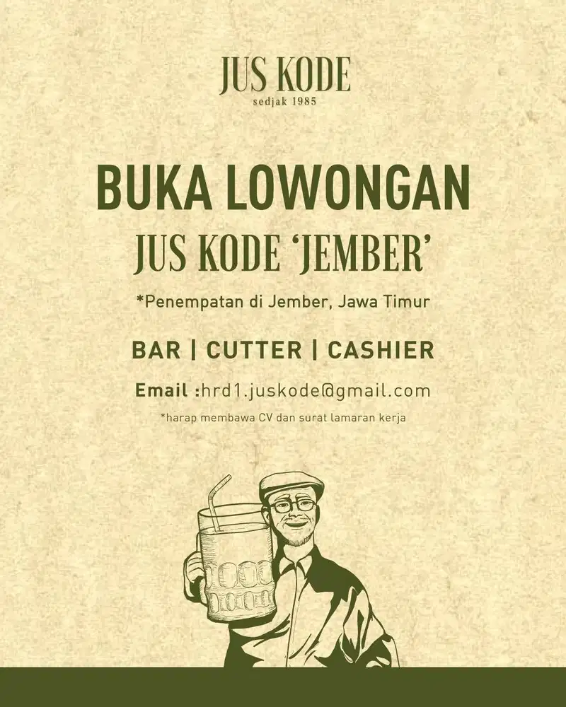 CREW STORE JUS KODE JEMBER