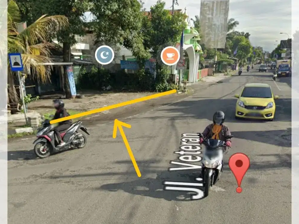 TANAH DIJUAL DI JL. VETERAN KOTA JOGJA