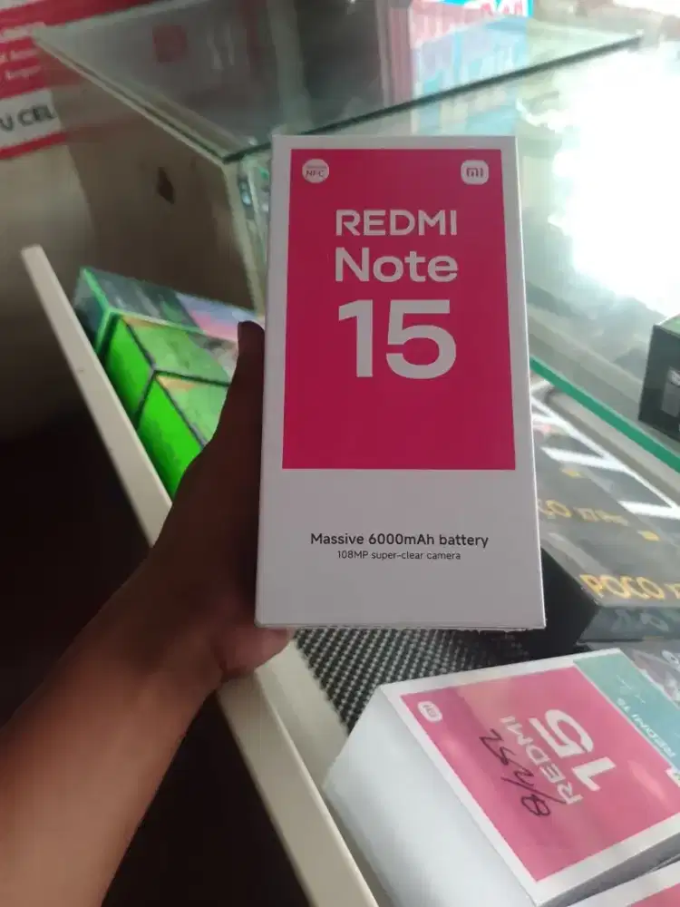 New Redminote 15 ram8/256 garansi resmi 1 tahun