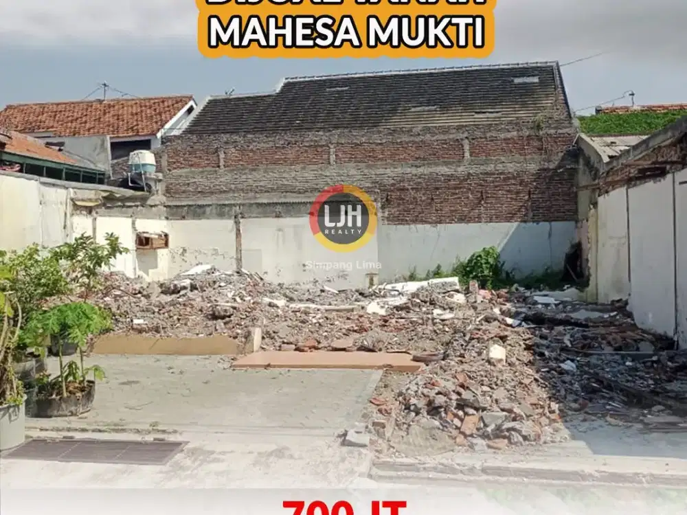 Tanah Strategis 192 m² Lingkungan Perumahan – Mahesa Mukti III Pedurungan