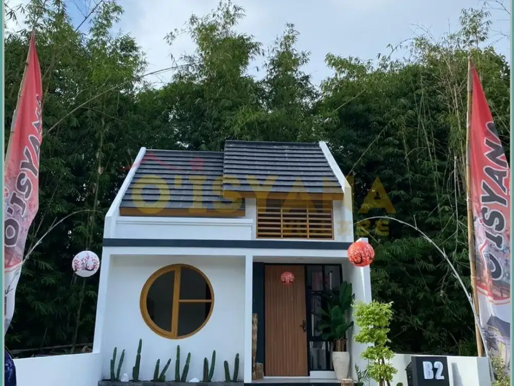 Rumah Jogja Murah Gaya Jepang Dalam Cluster Dekat Brimob Sentolo
