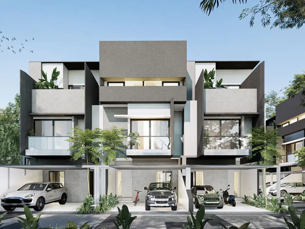 HUNIAN 3 LANTAI PRIVAT BINTARO PONDOK AREN