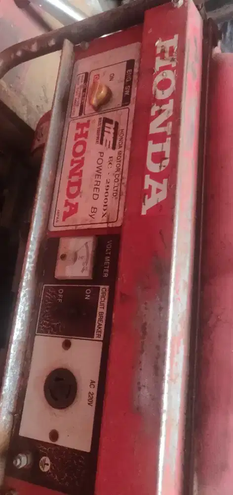 Dijual Generator Merk Honda