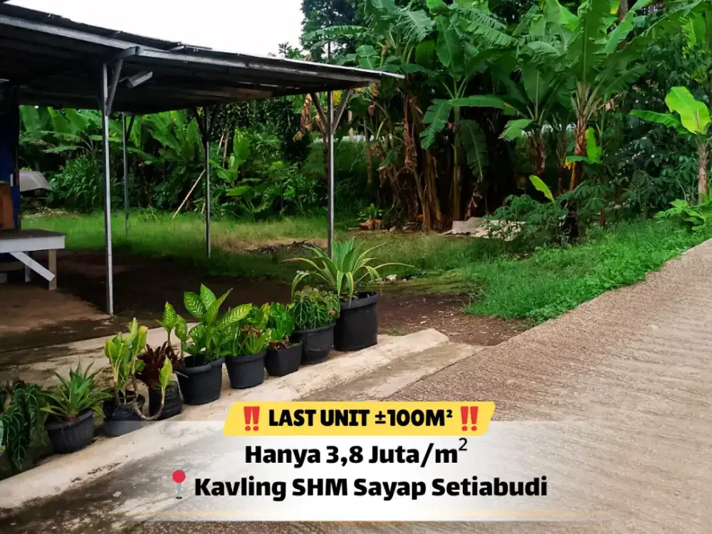 Kavling Terbatas di Koridor Setiabudi – Siap Dimiliki Sekarang