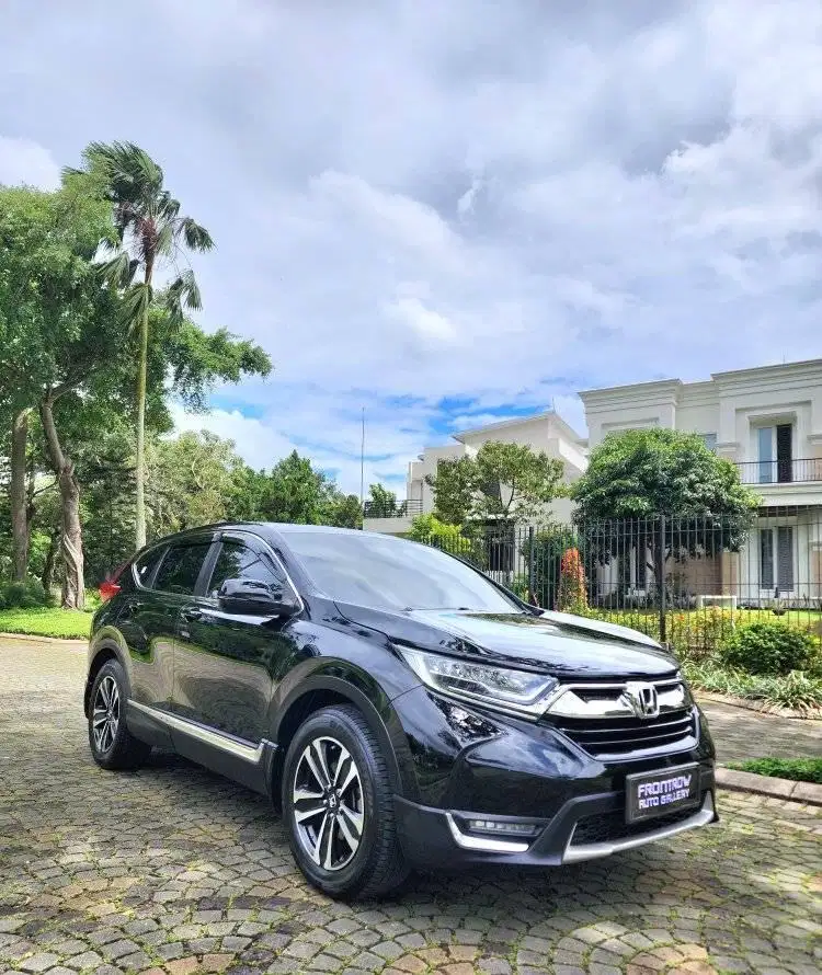 CRV Turbo Prestige 2017  B ganjil Km 94rb rec Honda Pjk Nov 2026
