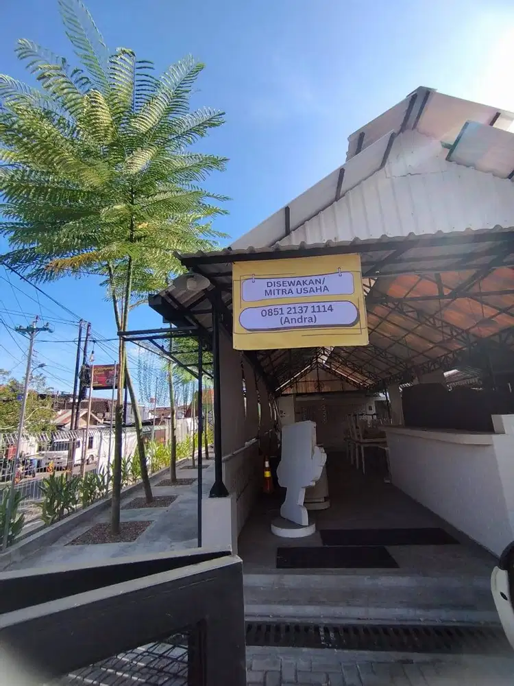[DISEWAKAN] TEMPAT USAHA PINGGIR JALAN RAYA BANGUNAN BARU