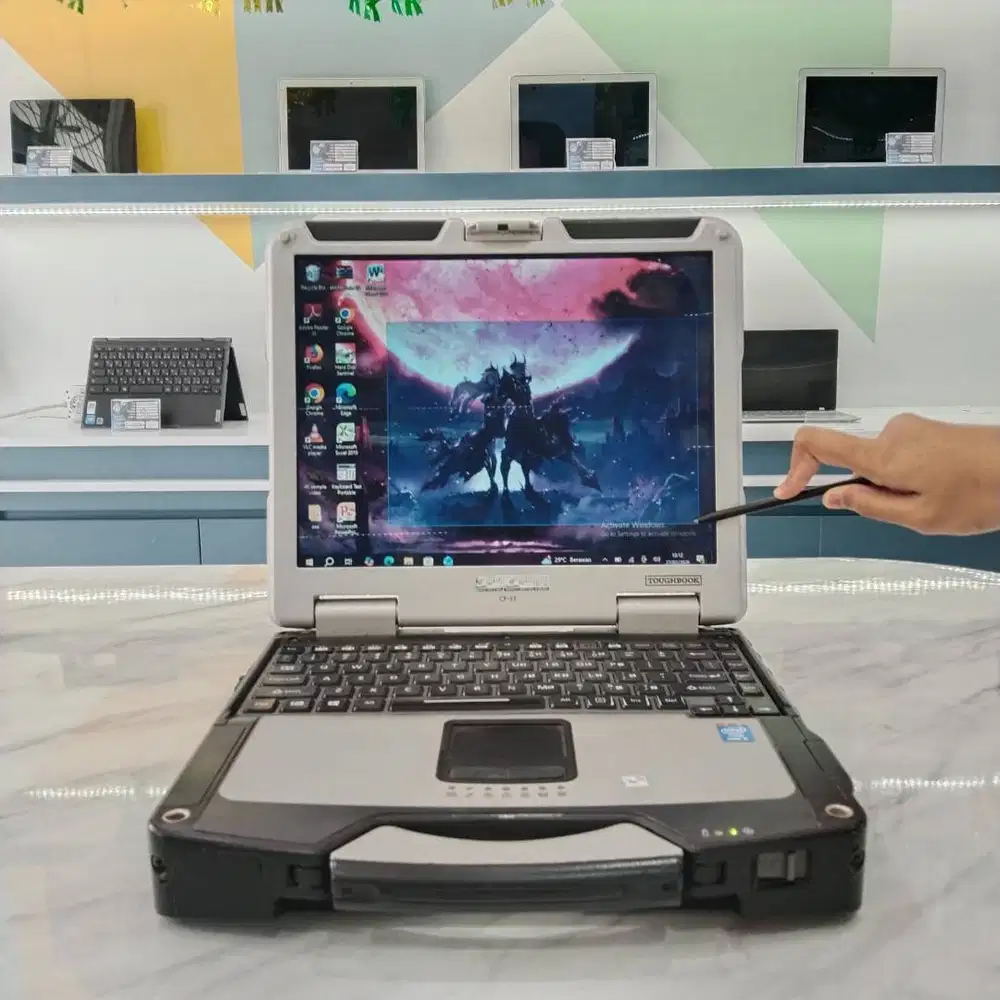 [CF31] Laptop Toughbook |Tangguh untuk Militer | i5 | 8GB | SSD