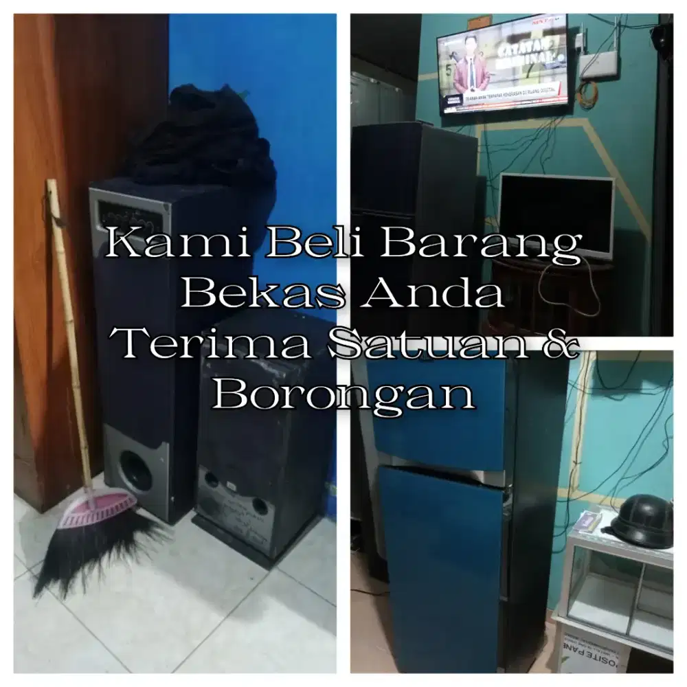 Kami tampung terus Barang Bekas Kulkas, Freezer, Showcase dan lainnya