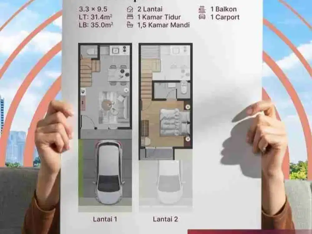Di jual Rumah 360juta lippo cikarang bekasi