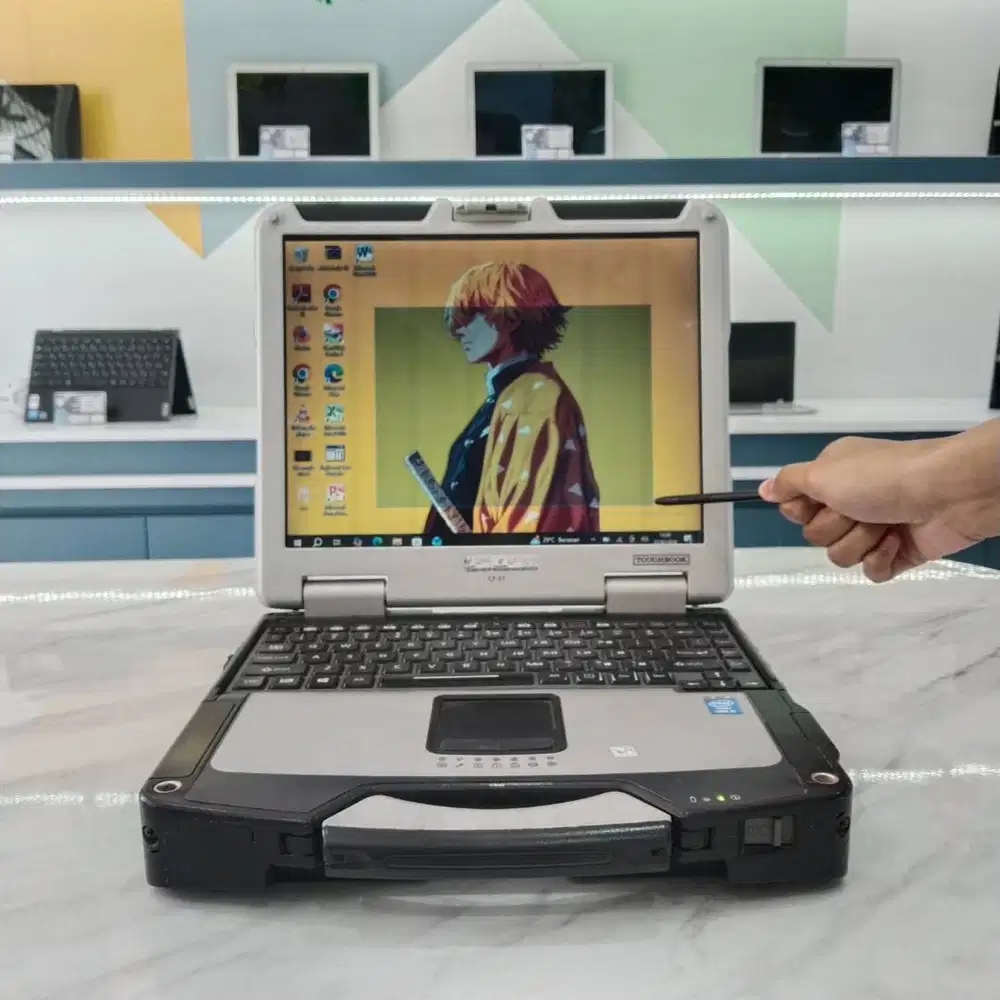 Laptop Militer Toughbook i5 8GB SSD – Anti Banting