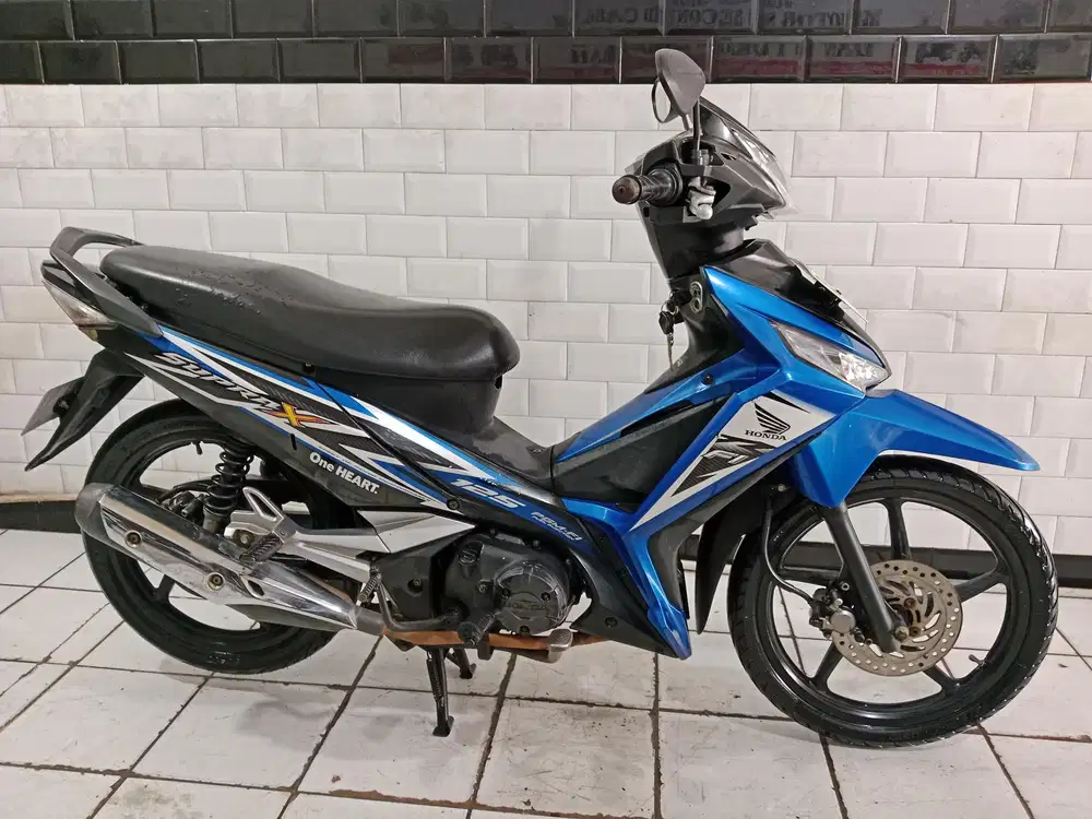 Supra x 125 tahun 2014 orisinil bagus