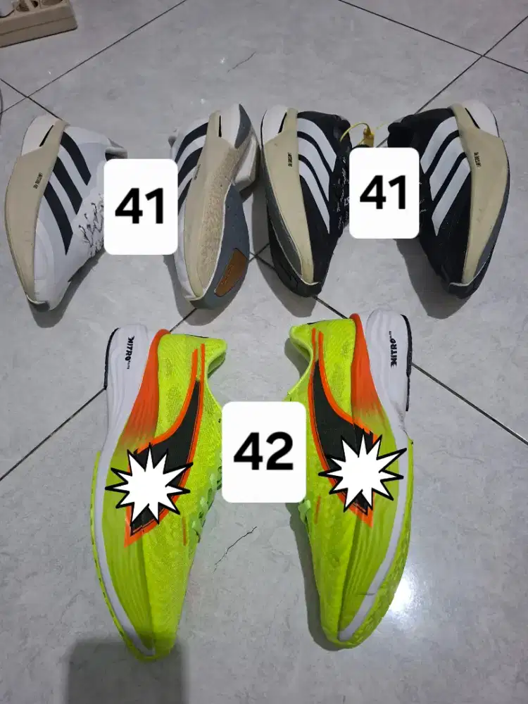 Sepatu Running Adidas dan Puma