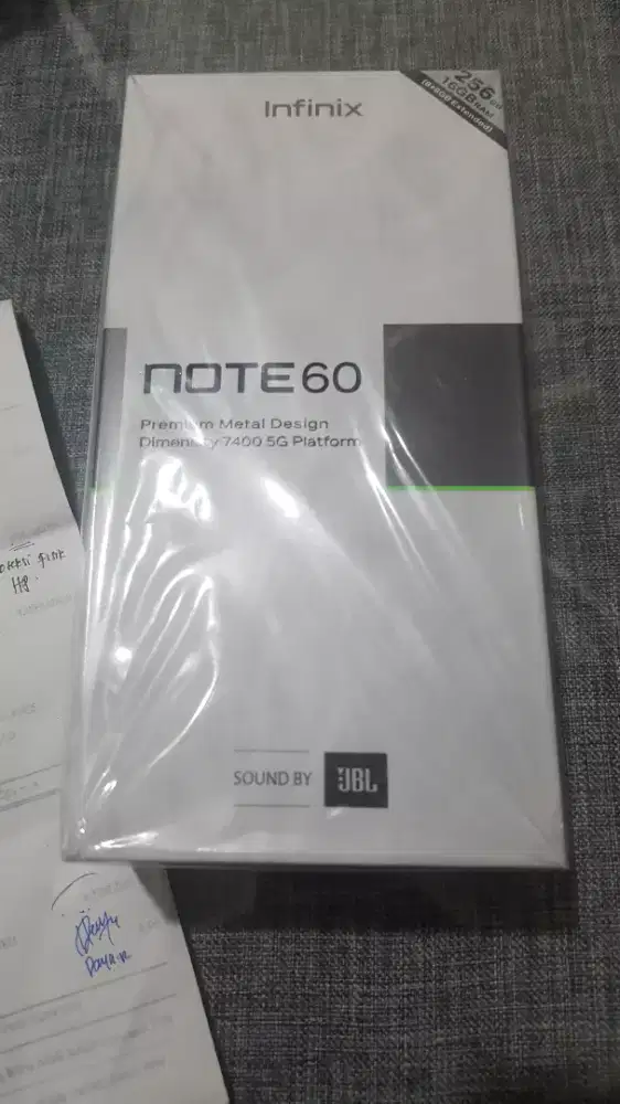 Infinix note 60  8+8/256 open box aja