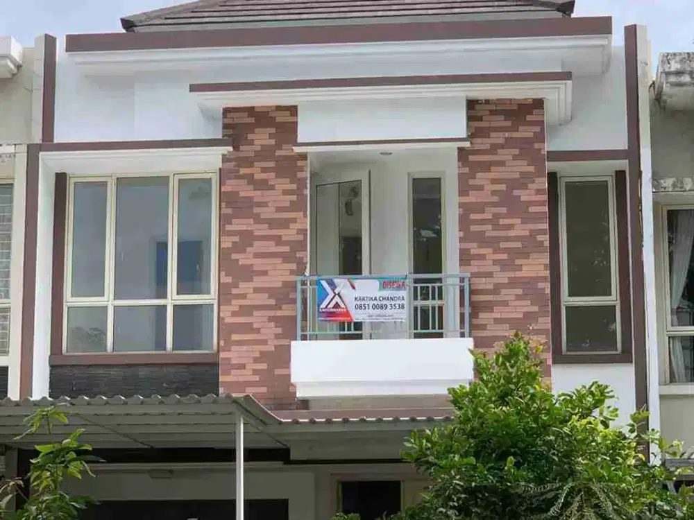 Disewakan Rumah 2 lt 7 x 15 m2 Gading Serpong cluster Faraday ada 3+1 kt 3 km unfurnished tanpa ac, siap huni, Hbs cat ulang & canopy baru, Ayo survey yuk!! Nego yuk!!