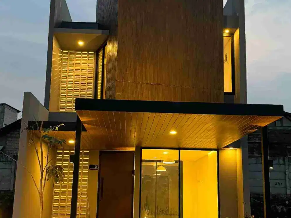 RUMAH ASTETIC MODERN RENGAS CIPUTAT TIMUR DEKAT BINTARO