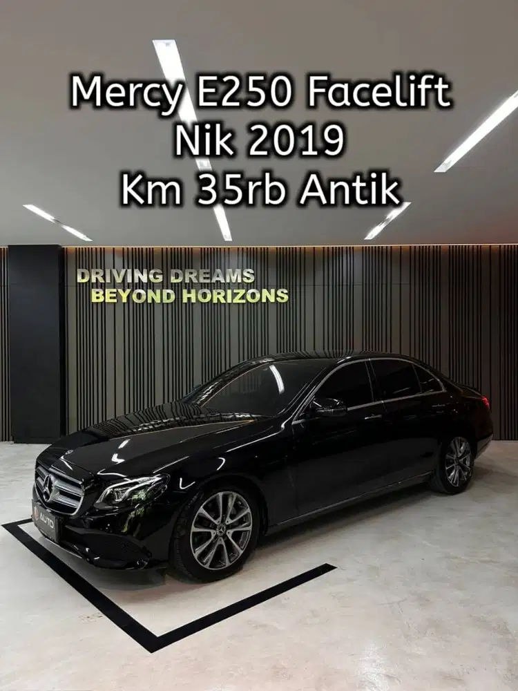 Mercedes Benz E250 E300 SportStyle 2020 Hitam Km35rb Nik 2019 B1140KB
