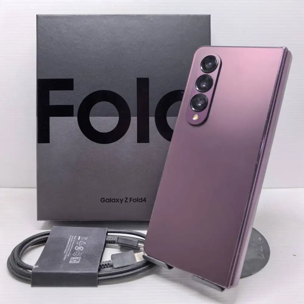 SUPER RARE! SAMSUNG GALAXY Z FOLD 4 5G 12/256 BURGUNDY  EXCLUSIVE COLO