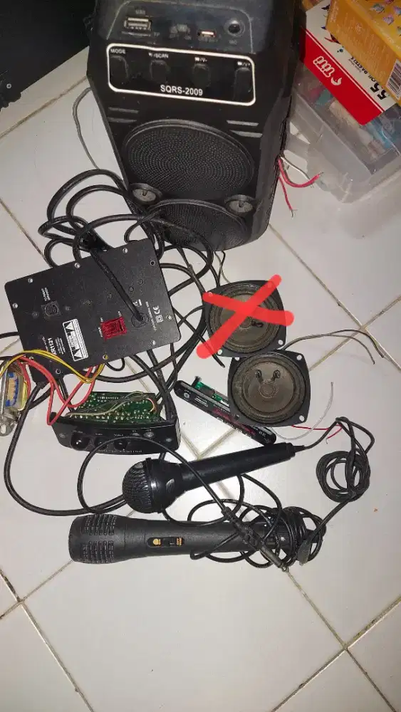 Speaker portable+ speaker+modul mp3+travo+