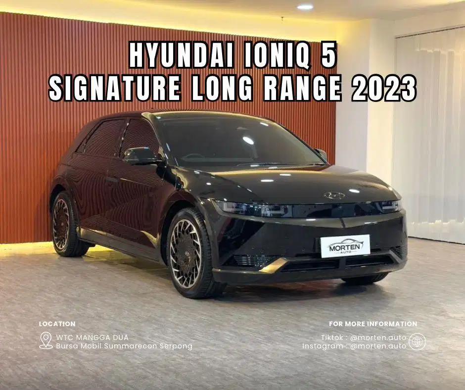 Hyundai Ioniq 5 Signature Long Range 2023 Odo 39 Ribu Record Garansi