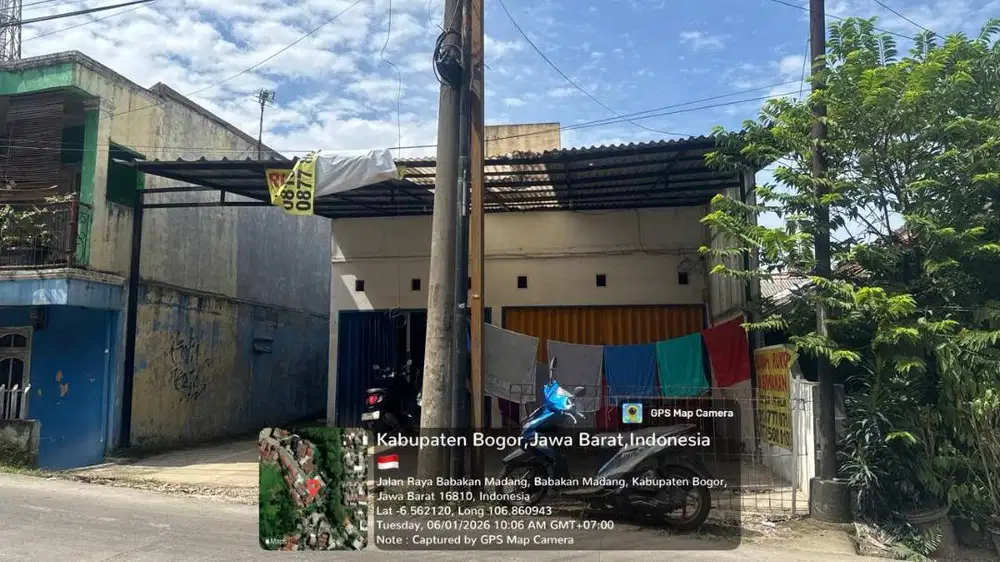 DISEWAKAN RUKO DIPINGGIR JALAN BABAKAN MADANG SENTUL, KABUPATEN BOGOR