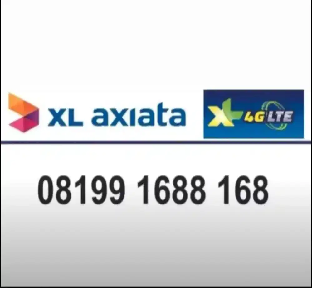 NOMOR CANTIK XL PRABAYAR HOKI 168