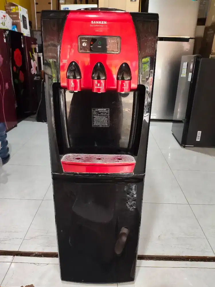 Dispenser Sanken Galon Bawah,panas,dingin, normal