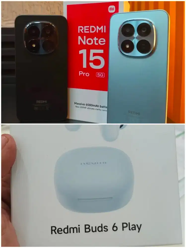 Redmi note 15 pro 5G free buds 6 play