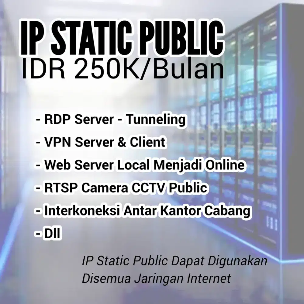 IP static public full support