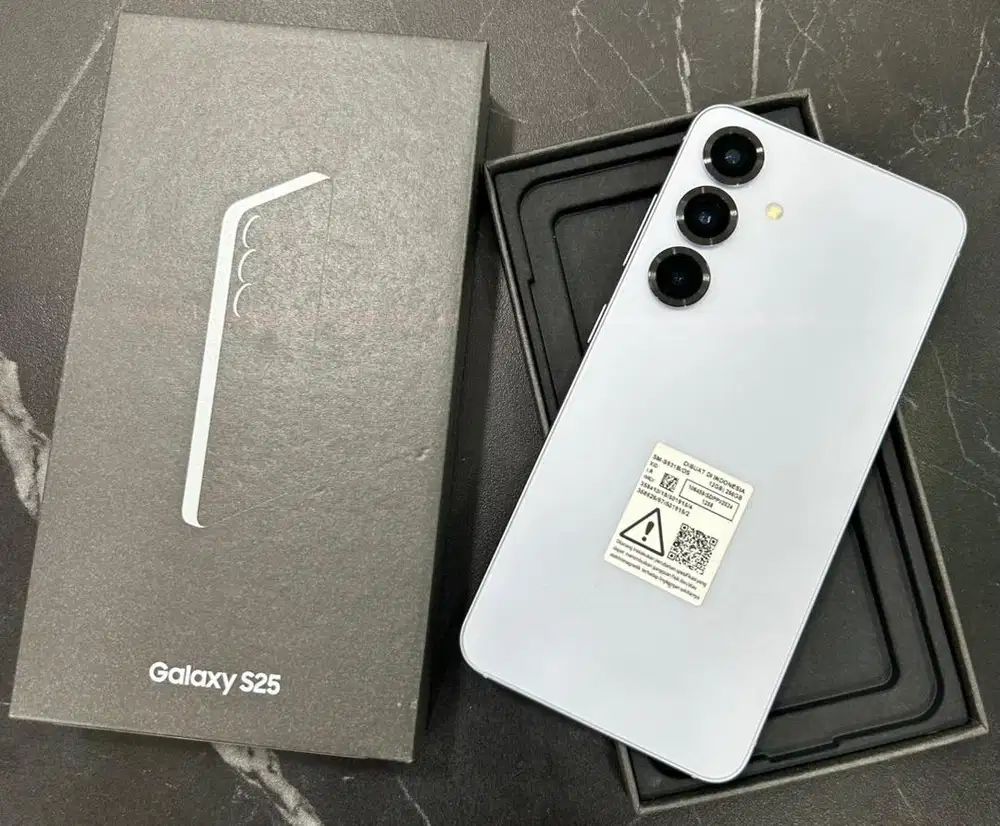 Samsung S25 ram 12/256gb mulus nominus fullset