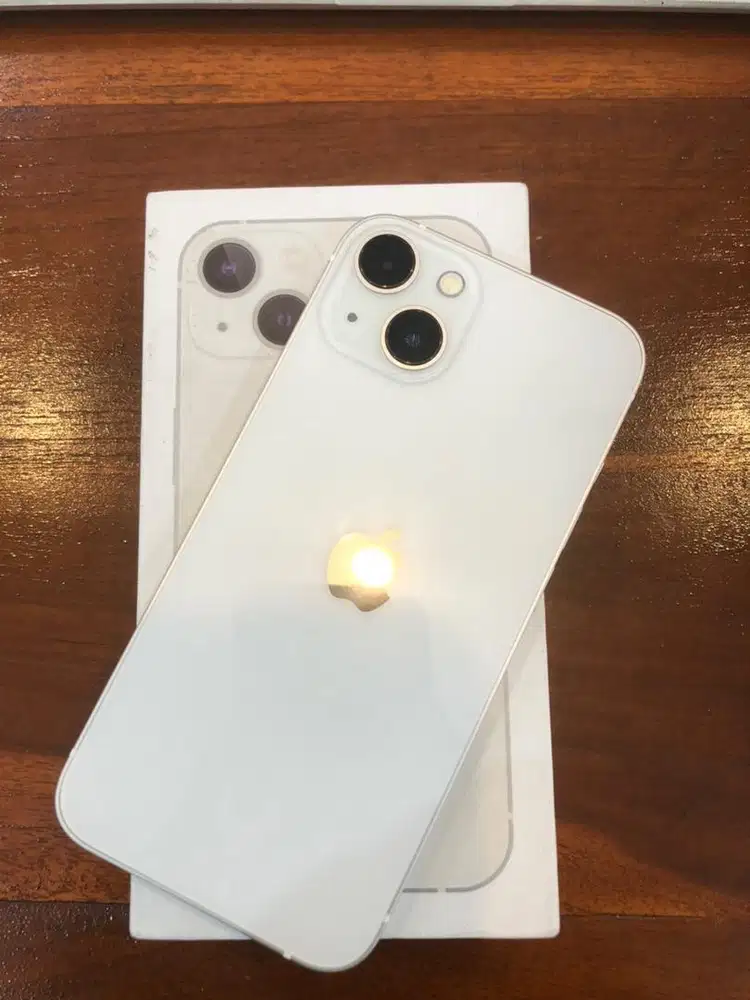 Iphone 13 128gb Putih Beacukai Fullset Slimpack