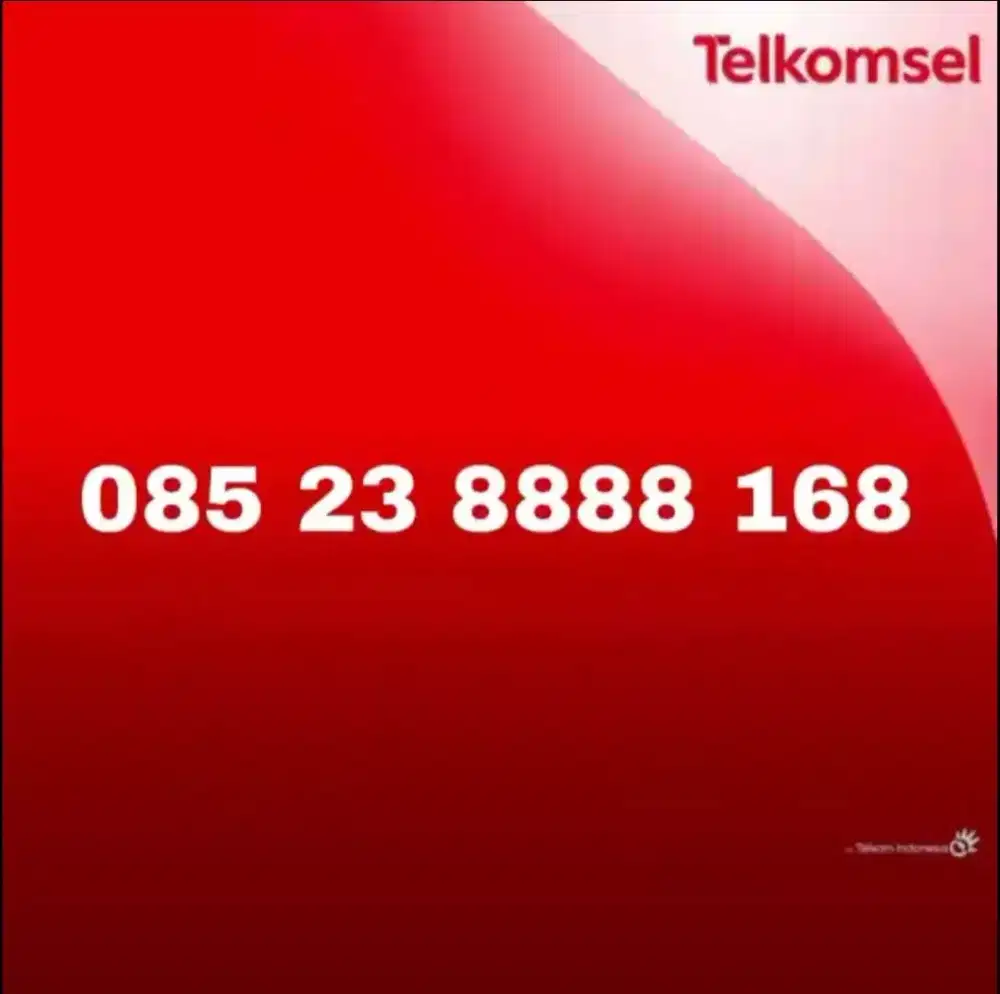 NOMOR CANTIK TELKOMSEL PRABAYAR ANGKA HOKI 168