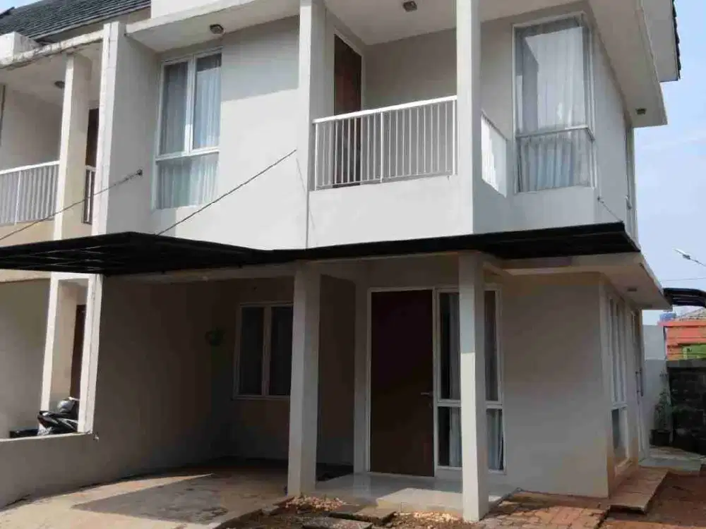 Rumah Cluster 2 Lantai Hook SHM Luas 118m Dekat Al Azhar Bintaro
