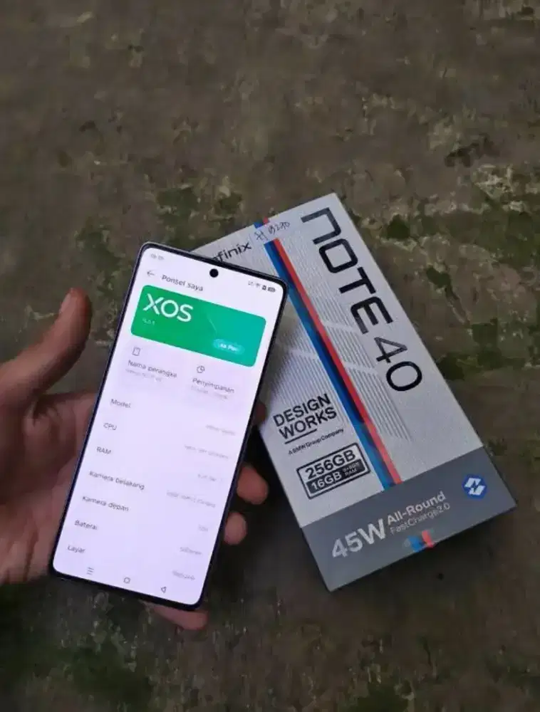 BU Infinix note 40 8+8/256Gb