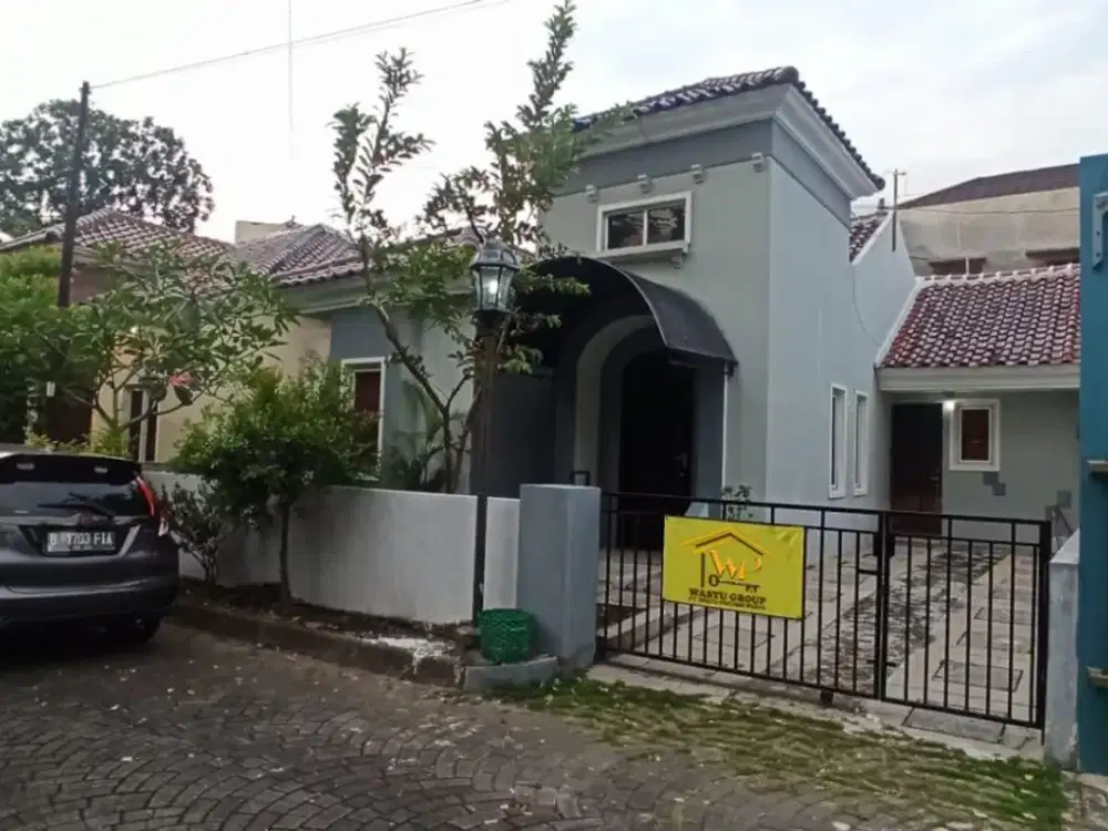 Rumah dijual cepat, dibawah harga pasar, perumahan elit, dekat Kampus