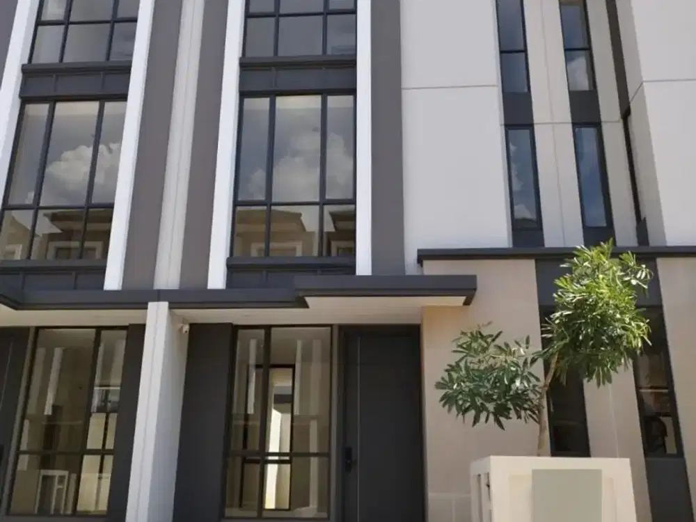 Rumah 3lt 6x14 84m type 3KT Cluster Sentarum Asya JGC Jakarta Garden City