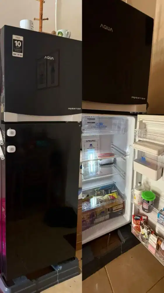 kulkas aqua second bekas
