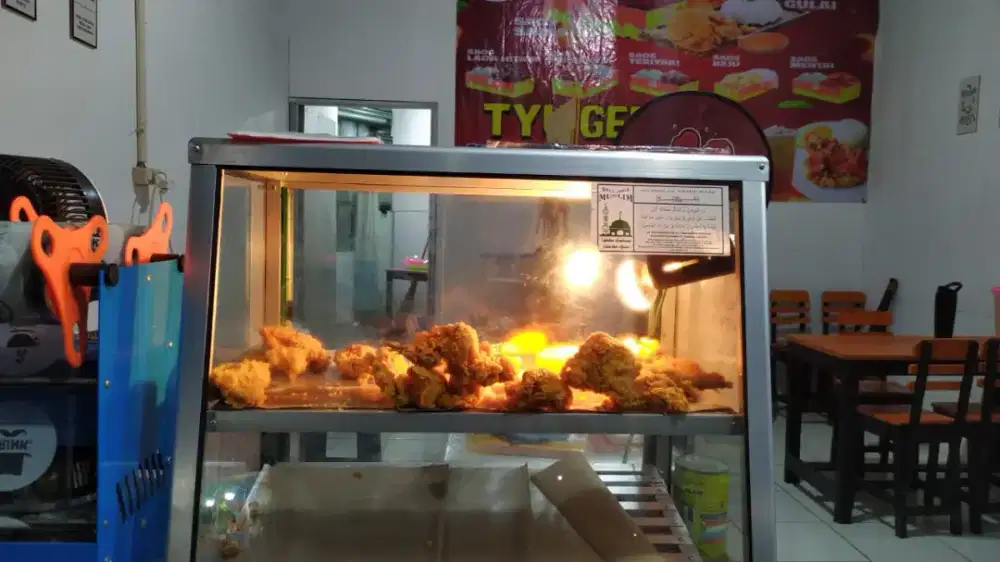 Take over usaha ayam geprek penjualan sangat bagus full lengkap