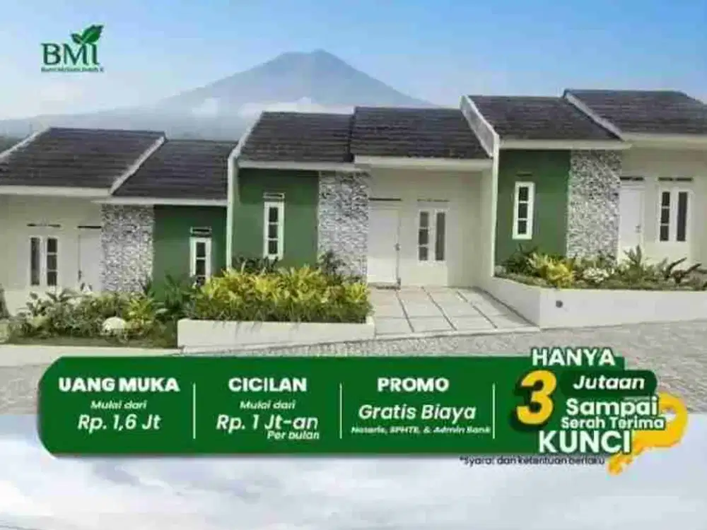 Hunian Berkosep Cluster Strategis 5 Menit Ke Exit Toll Di Parung Kuda