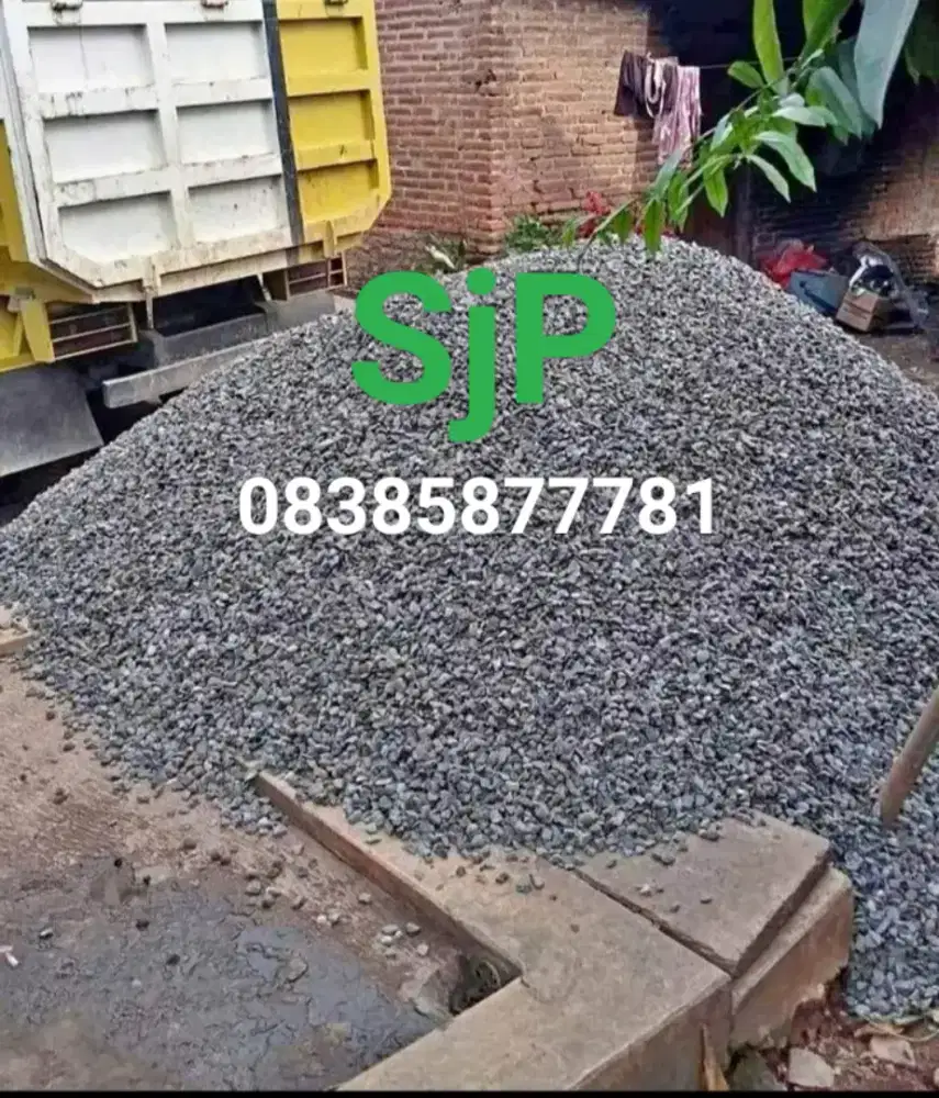 Batu split 1/2. 6 kubik full