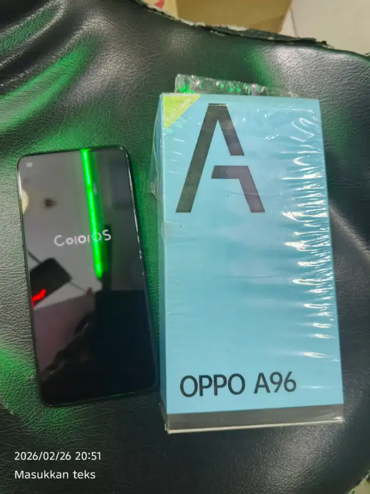 Jual Oppo A96 ram 8+8/256gb mulus banget udah NFC komplit ORI semuanya