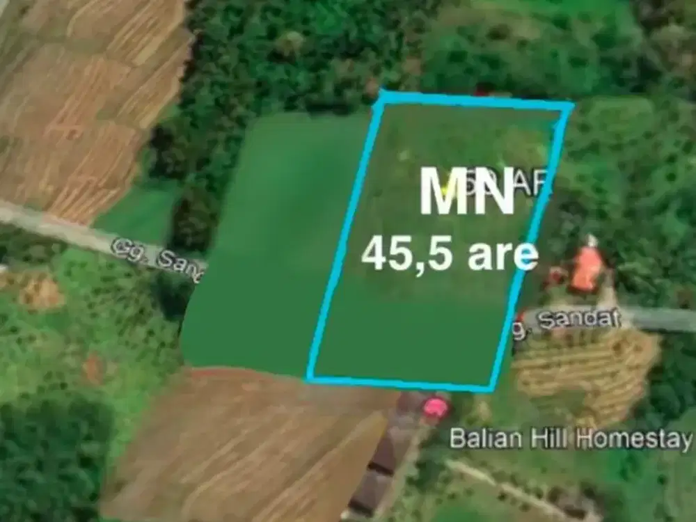 Land for sale in Balian, Bali